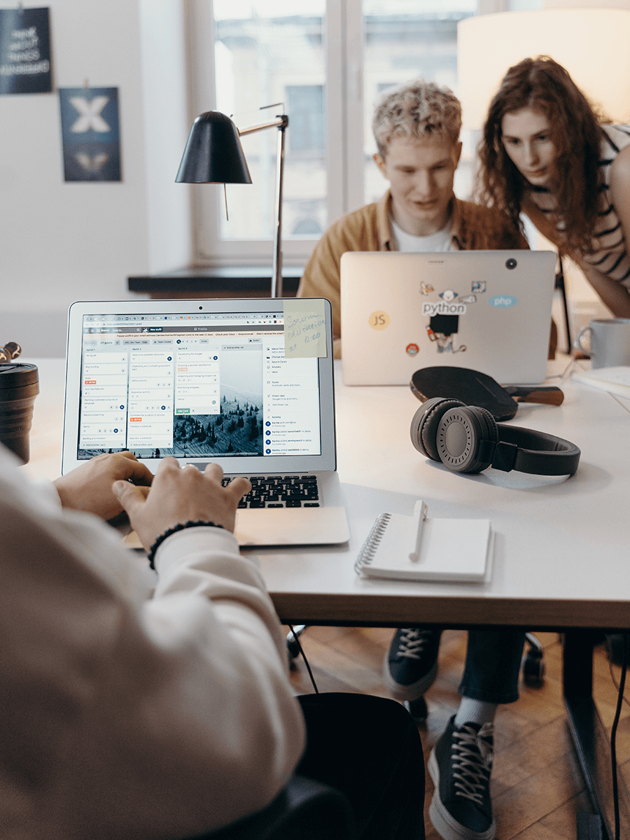 front end and back end software development